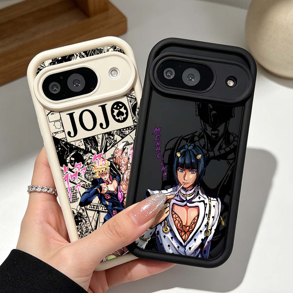 Google Pixel 9 Pro - Funda de silicona JOJO Handsome para