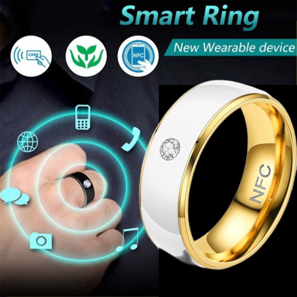 Smart Ring Nfc Pay - Anillo inteligente NFC de acero inoxidable,