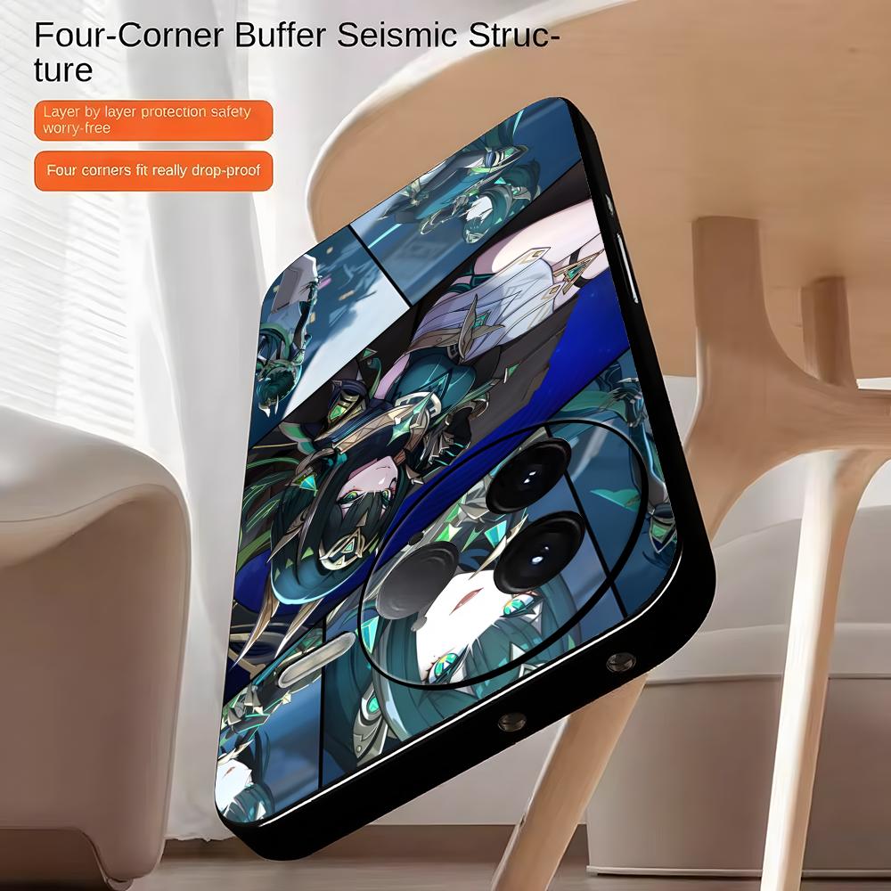 Genshin-funda de teléfono Nefe - Xiaomi Poco X6 reseña y precio