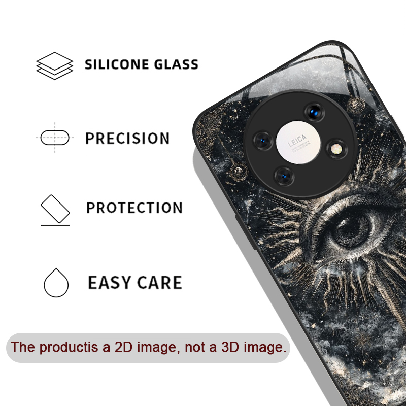 Funda de teléfono de vidrio te - Huawei Mate 60 reseña y precio