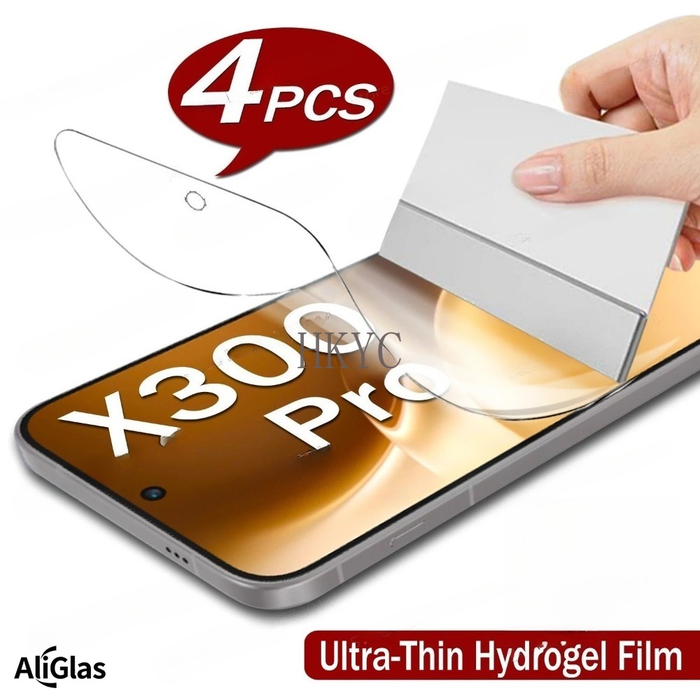 4 Uds película de hidrogel HD  - Vivo X200 reseña y precio